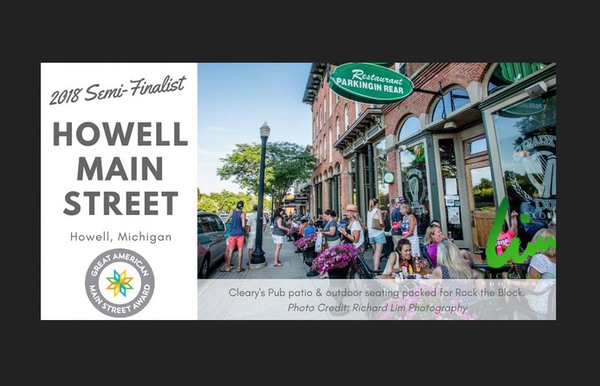 Howell Again Named Semifinalist In Great American Main Street Contest
