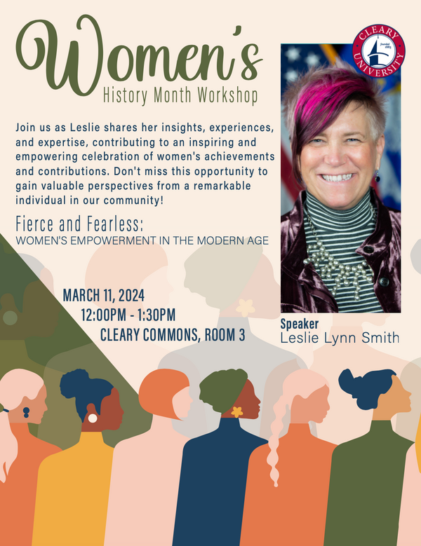 Cleary University Hosts Free Women's Empowerment Workshop