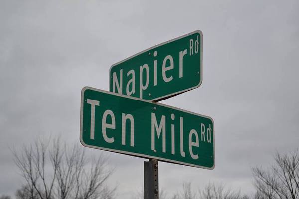 Napier Road To Close Tuesday Between 9 Mile & Ten Mile