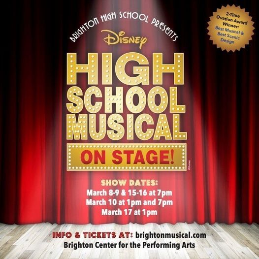 Disney High School Musical to Open This Weekend at Brighton High School