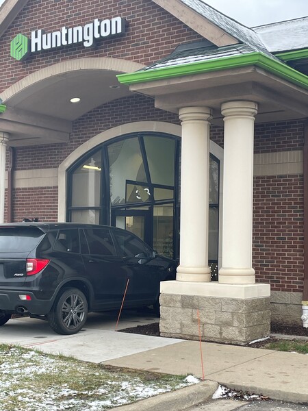 Man Jailed After Purposely Driving into Huntington Bank in Genoa Twp.
