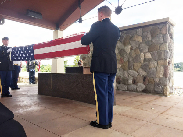Howell's "Larger Than Life" Donald Burgett Interred With Military Honors