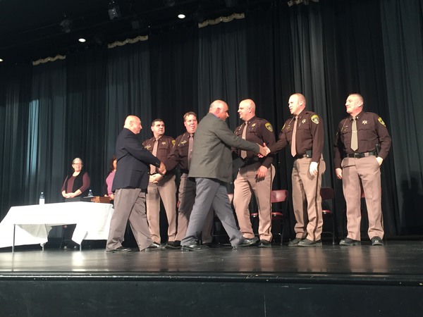 Law Enforcement Personnel & Civilians Honored At Sheriff's Awards Ceremony