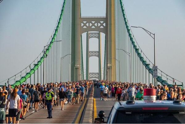 New St. Ignace Starting Point For Mackinac Bridge Labor Day Walk