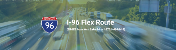 Flex Lanes Along I-96 Set to Open Tomorrow