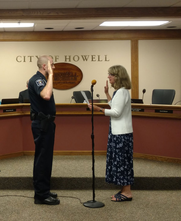 Howell Police Retirements & New Hire Recognized