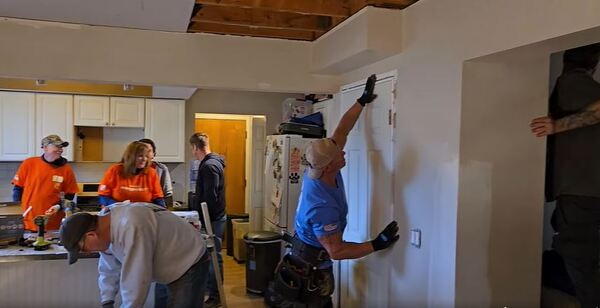 Local Non-Profit & Volunteers Team Up To Repair Home Of Area Veteran