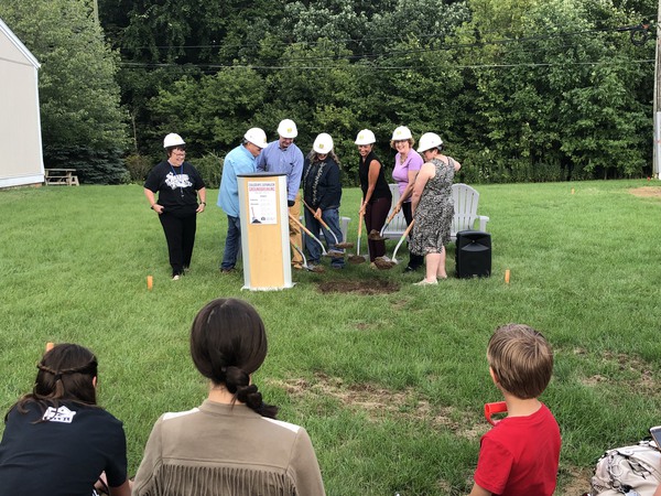 Ground Broken On Expansion To Children's Area At Salem-South Lyon Library