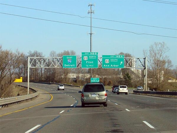 Ramp Closures Begin at I-96/US 23 Interchange