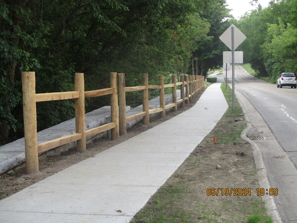 Sidewalk Project Completed in Brighton; Work to Start on East Project