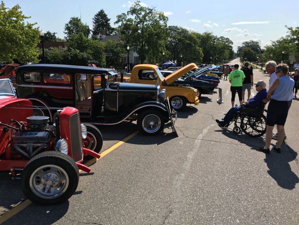 Vintage Vehicles On Display During Melonfest Car Show