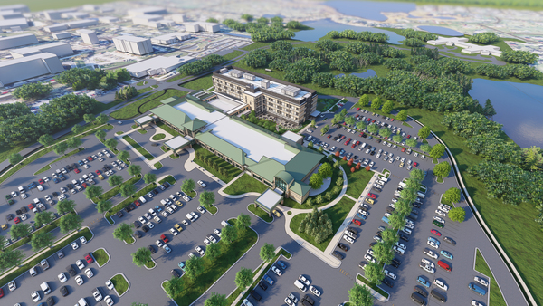 Construction of new Trinity Health hospital progresses