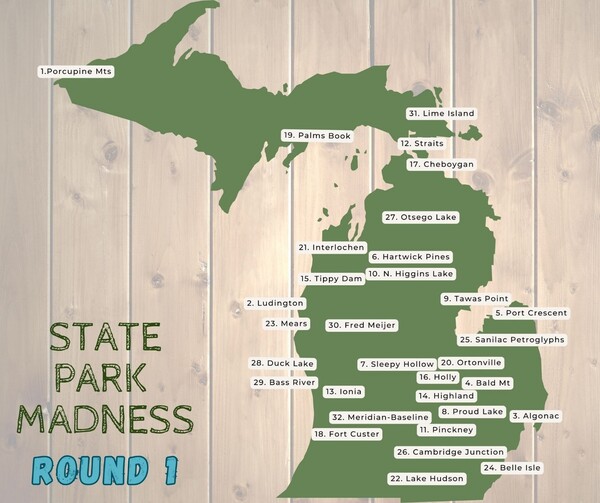 "State Park Madness" Competition Underway