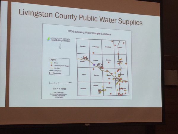 Livingston County Public Water Sites Being Sampled For PFAS