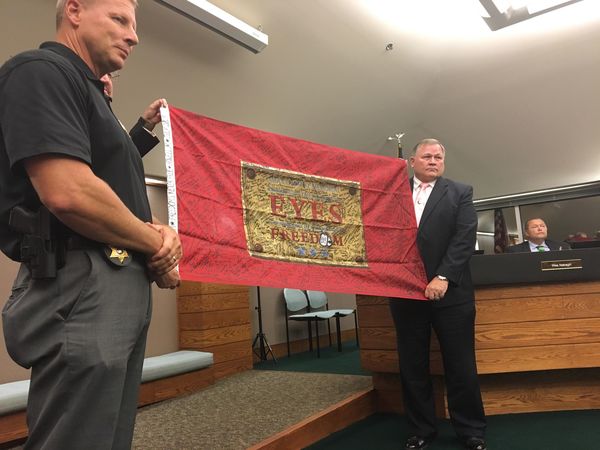 Veteran Memorial Display Had "Great Turnout And Success"