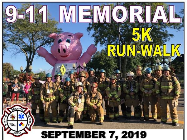 Brighton Area Fire Authority Hosting 5K 9/11 Memorial Run