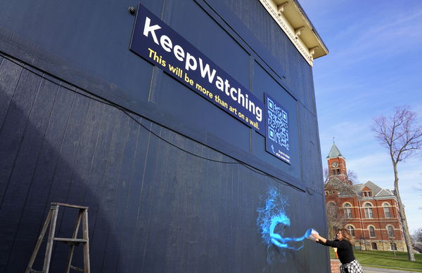 ART Doing Good Mural Project Makes Splash in Downtown Howell