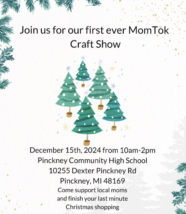 Craft Show At Pinckney High School Will be Collecting Items for Livingston Co. Foster Closet