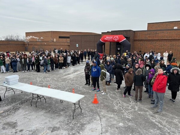 Howell Students Raise $10K for Special Olympics Through Polar Plunge