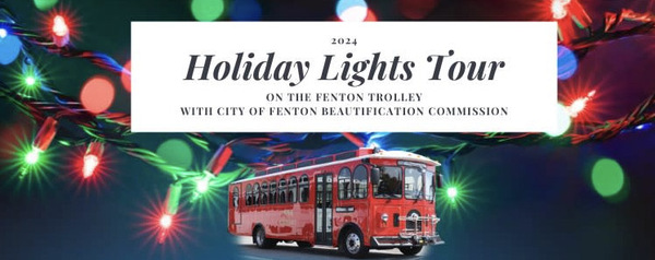 Take a Trolley to See Fenton's Holiday Light Tour This Weekend