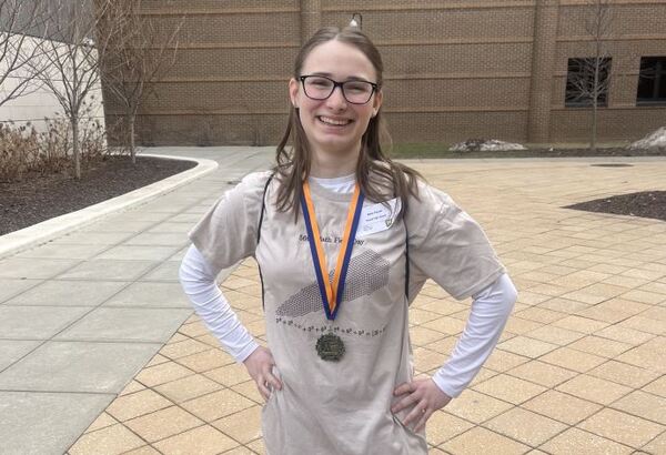 Howell’s Bella Farrell Claims 1st Place In U of M Flint Math Field Day Event