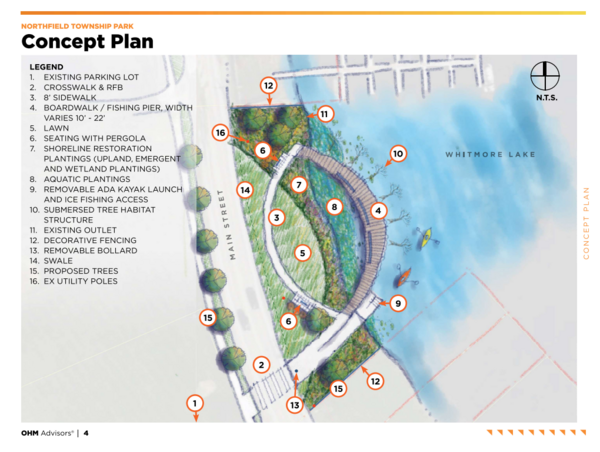 Northfield Township Gets Grant For Community Park Shoreline Project