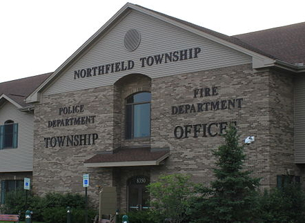 Construction At Northfield Township Public Safety Building