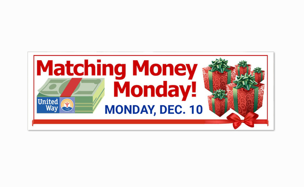 Matching Money Fundraiser Coming This Monday