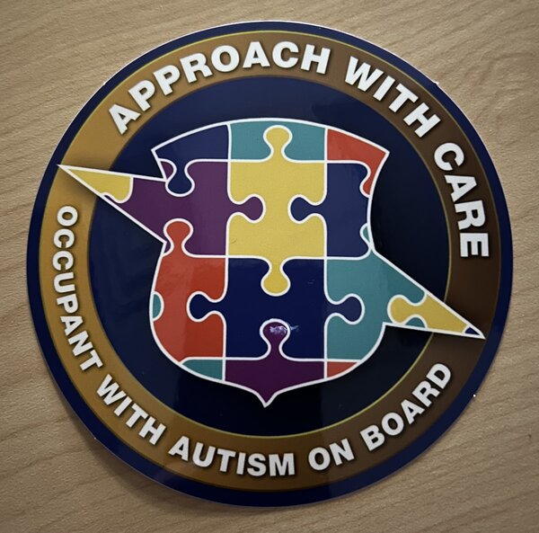 MSP Offering Stickers to Promote Safer Interactions Between Law Enforcement and People with Autism