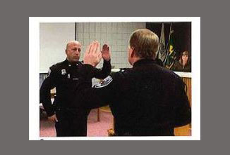 promoted milford officers within department police three whmi january