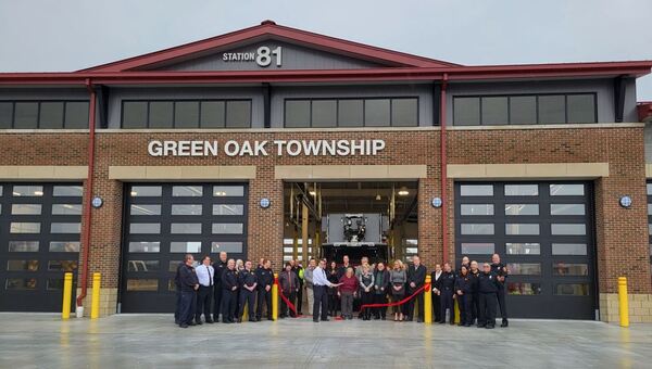 Ribbon Cutting Held For New Green Oak Township Fire Headquarters