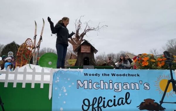 Woody The Woodchuck Predicts Early Spring