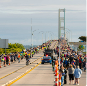 New St. Ignace Starting Point For Mackinac Bridge Labor Day Walk