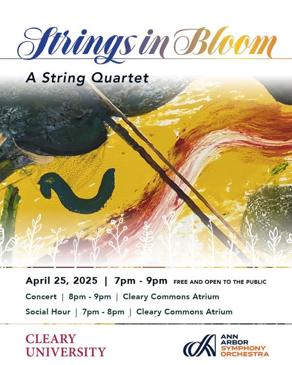 Ann Arbor Symphony Holding Third Concert at Cleary University in April