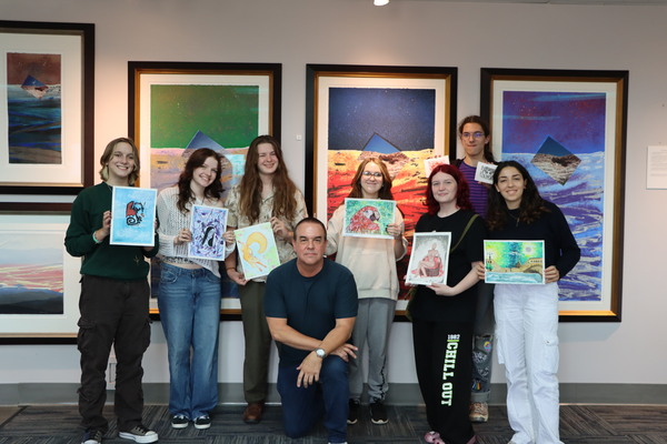 Cleary University's 'Arthur Secunda Immersive Experience' Give High School Students Chance to Explore Artist's Work