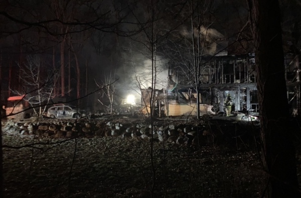 Fire Destroys Marion Township Home