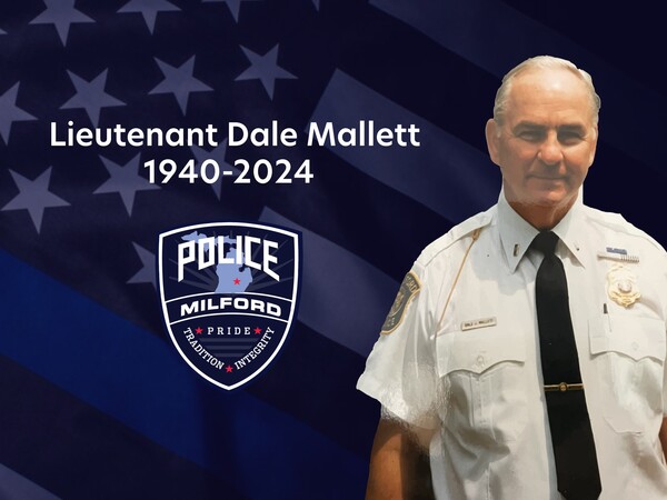 Longtime Milford Police Lieutenant Passes Away