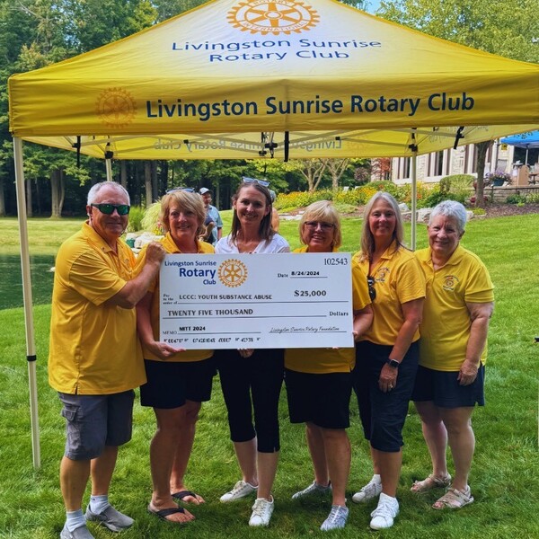 Livingston Sunrise Rotary Club & Foundation Surpass $1 Million Milestone