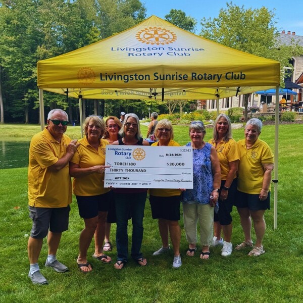 Livingston Sunrise Rotary Club & Foundation Surpass $1 Million Milestone