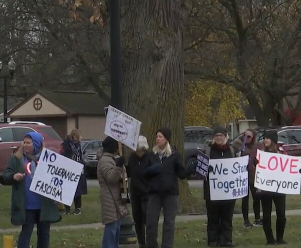 Howell Mayor Joins Anti-Hate Rally:  "We Don't Want to Be Known as Racist"