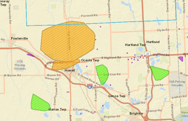 Outages Leave Thousands Without Power, Close Howell Schools