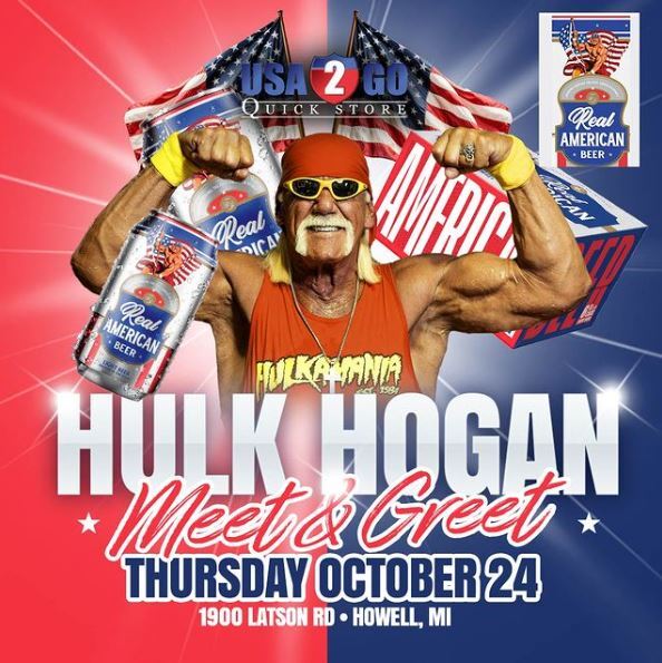 Hulk Hogan In Howell Thursday