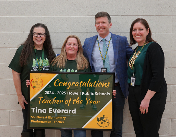 Howell Public Schools Names Teacher Of The Year