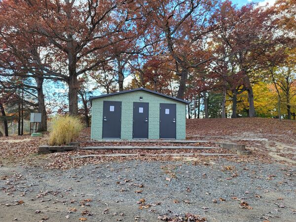 New Bathrooms Delivered At Scofield Park In City Of Howell