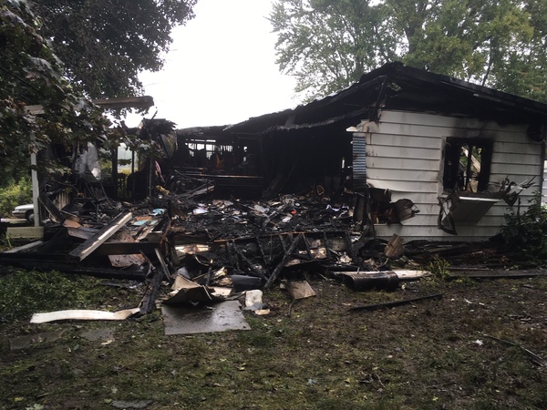 Fire Destroys Genoa Township Manufactured Home