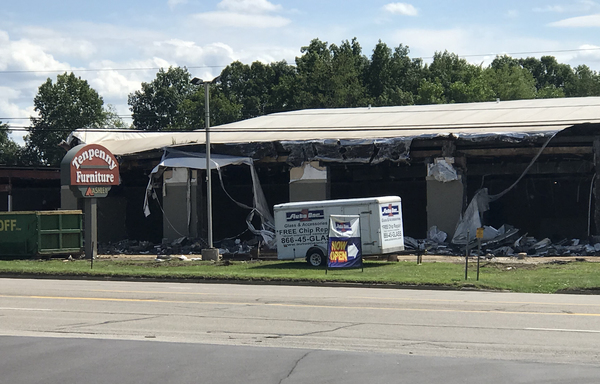 Former Furniture Store Being Renovated For New Tenants