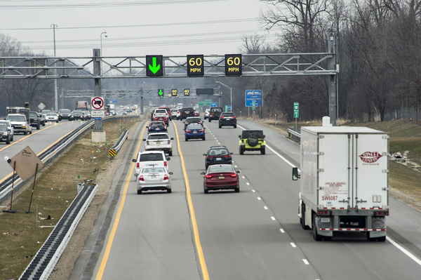 Intermittent Ramp Closures/Traffic Shift Thursday For US-23 Flex Route