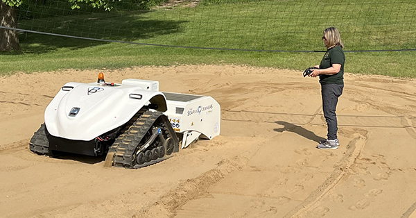 DNR Introduces Roving Robot For Cleaner State Park Beaches