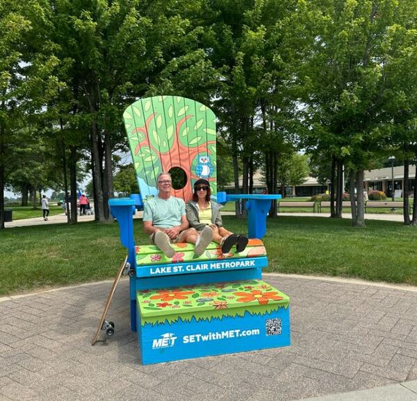 "Big Chairs" Unveiled At Two Huron-Clinton Metroparks