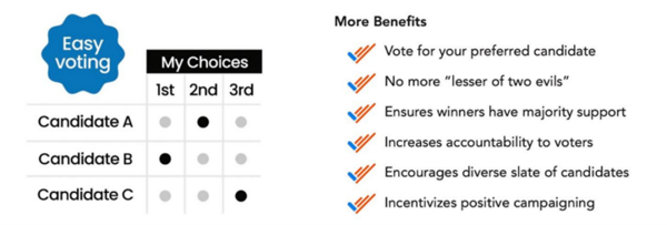 Ranked Choice Voting Town Hall This Wednesday